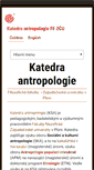 Mobile Screenshot of antropologie.org